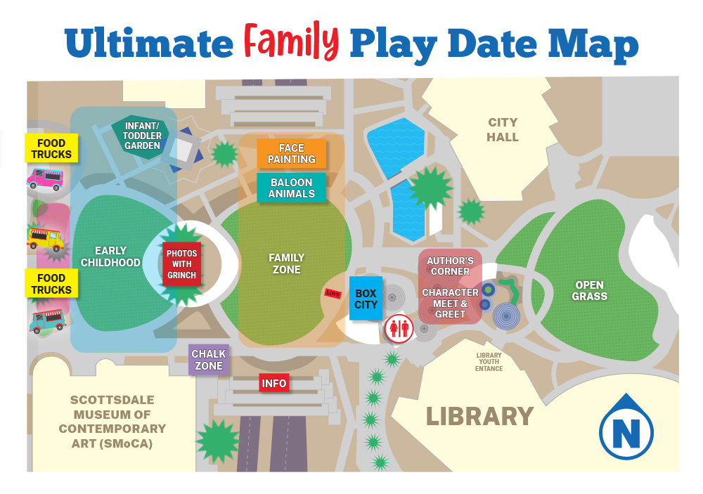 Family Play Date 2024 map